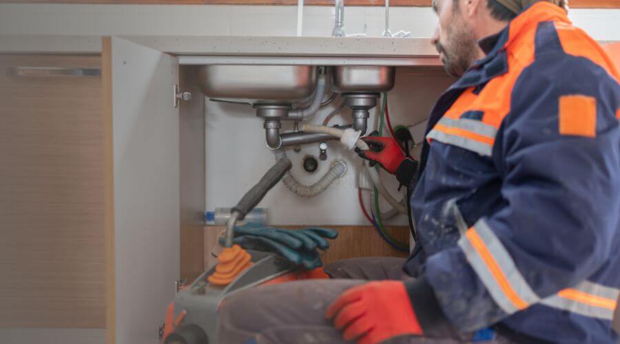 Professional slab leak plumber services in Farmingdale, ME